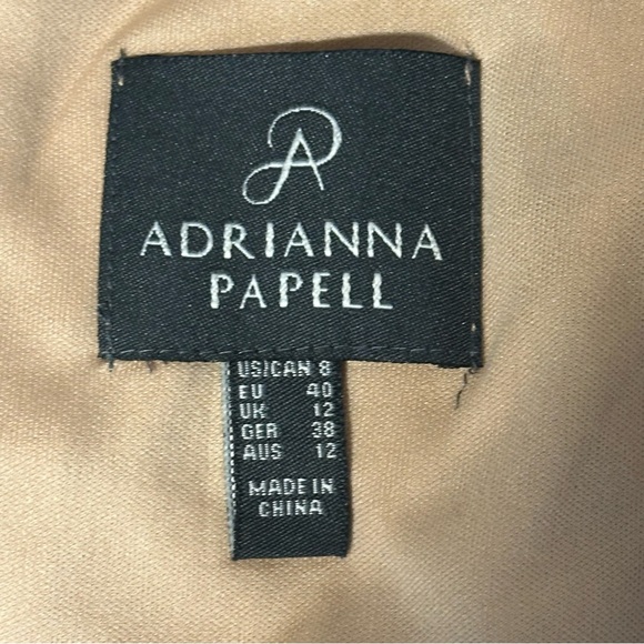 COPY - ADRIANNA PAPELL- Black Lace Party Dress SIZE 8 - Picture 13 of 16